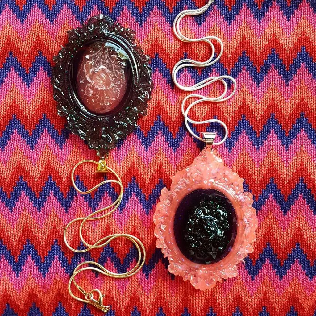 Resin jewellery